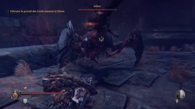 Lords of the Fallen (PS4) | Episode 8 | Combat contre Infiltré (boss) смотреть онлайн