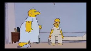 Homer meets Michael Jackson - The Simpsons