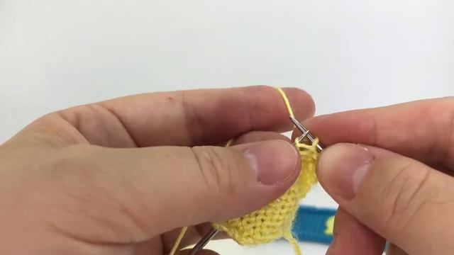 Красивая кайма 🍋 ЛИМОНЫ  для начала вязаных изделий спицами своими руками