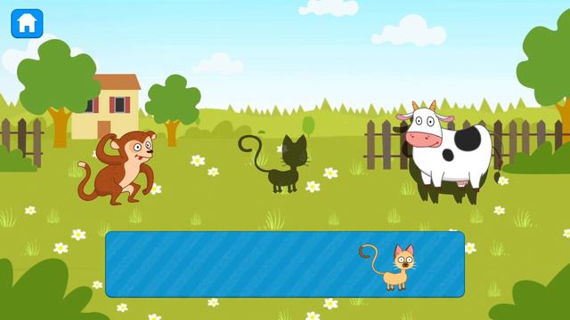 Учим животных и их звуки. смотреть онлайн