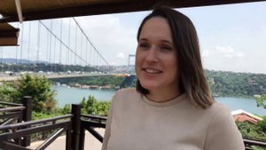 Завтрак в Стамбуле с видом на Босфор (  Стамбул 2018 куда сходить )