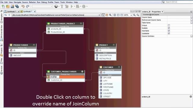 JPA + DB Modeler смотреть онлайн