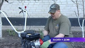 Мотокультиватор в роботі