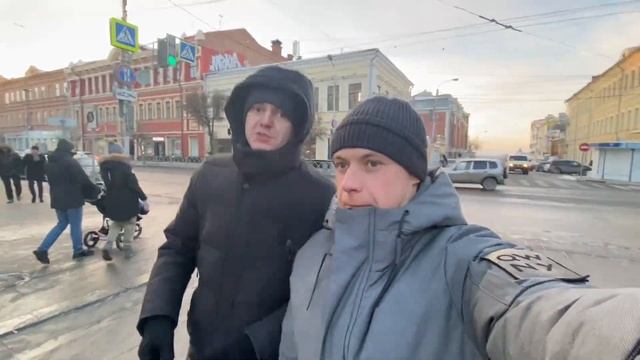 Самара, достопримечательность города. Главная пешеходная улица "Ленинградская"
