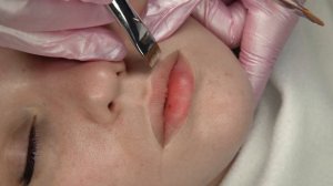 ПЕРМАНЕНТ ГУБ. Как быстро отрисовать эскиз. физиологично. работа кистями.