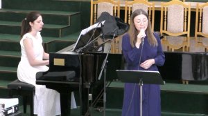 "Как олень жаждет к водам тихим"-Анна Вологжанина.