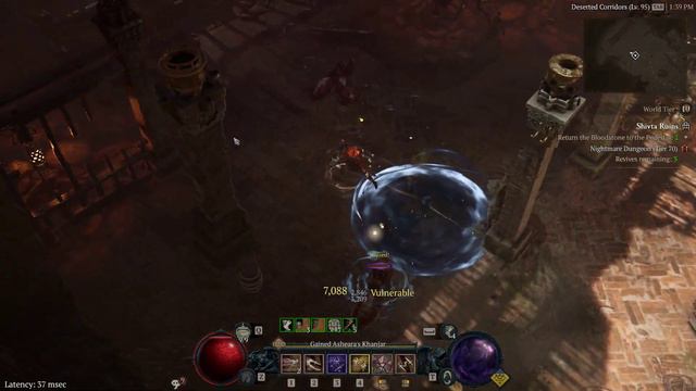 Diablo 4 level 100 Rogue, Shadow imbuement with clone tier 70 dungeon clear. смотреть онлайн