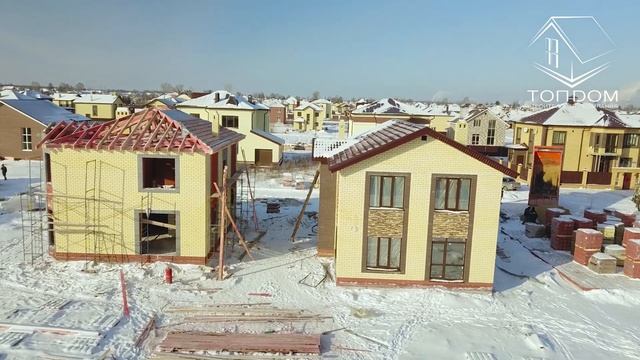 75 КИРПИЧНЫХ ДОМОВ в одном поселке \ Шоурум