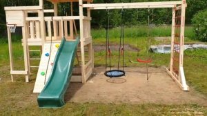 Детская площадка ЛЕС ЧУДЕС. УДАЧНАЯ 7. Сборка от магазина ОМЕГАСПОРТ