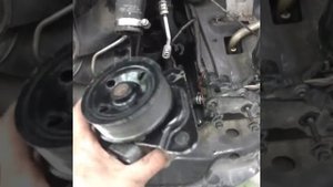 Замена насоса ГУРА на рендж Ровер спорт 3.6TDI