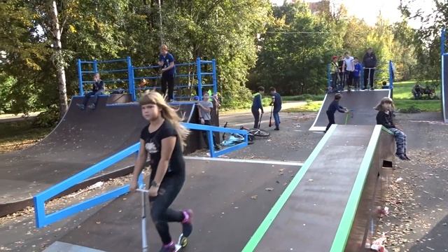 Скейт-парк в Кузьмолово, 2020 год, сентябрь