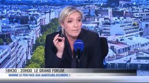 VIDEO - Ça chauffe entre Marine Le Pen et une spectatrice 480p