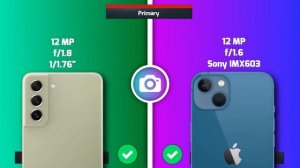 Samsung Galaxy S21 FE vs iPhone 13