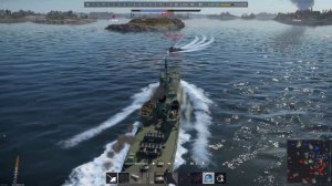 применение глубинных бомб War Thunder