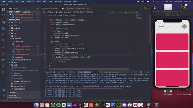 Flutter Shopping App Tutorial 22 - Designing Sellers List in Flutter