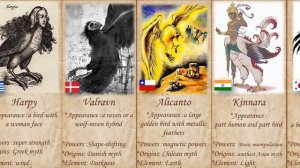 Legendary Mythical Birds From Different Countries | Mythical Animals