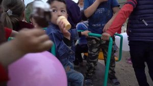 Открытие детской игровой площадки. с. Эндирей.