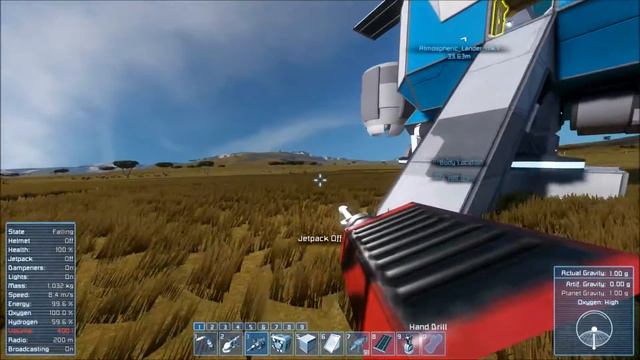 Space engineers Planetary survival Ep 3 Full realistic смотреть онлайн