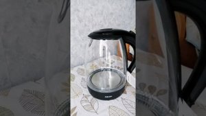 купили чайник с подсветкой dexp GF-175 небольшой обзор