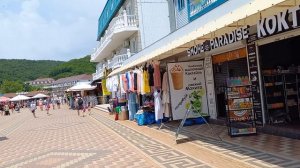 Новомихайловский. Центральный пляж. Набережная. 19.06.2023.