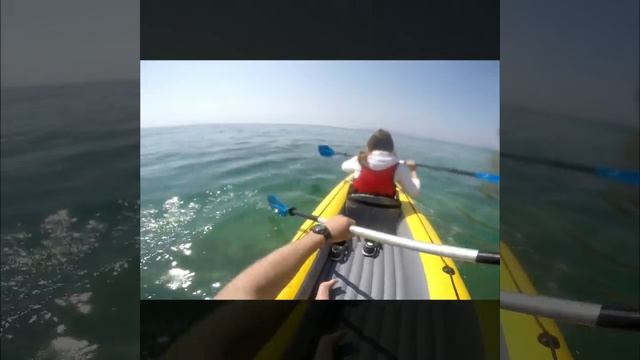 На каяке, достопримечательности чёрного моря. RIO. смотреть онлайн