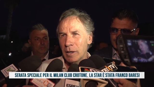 SERATA SPECIALE PER IL MILAN CLUB CROTONE. LA STAR È STATA FRANCO BARESI смотреть онлайн