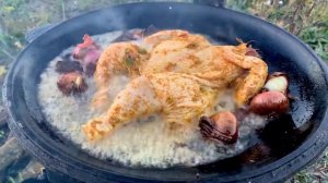 Восхитительная курица, на садже!!!