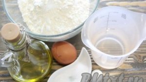 Рецепт теста для пиццы на воде без дрожжей