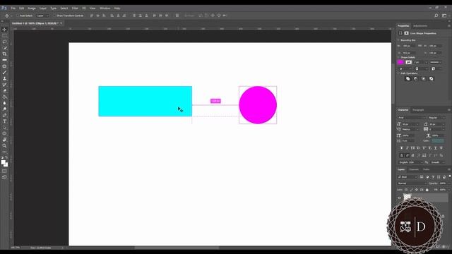 Photoshop - Сетки, направляющие, позиционирование смотреть онлайн