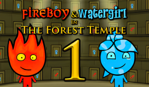 Fire and Water | Огонь и Вода, игра на двоих прохождение #3