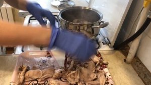 ГОТОВЛЮ ДИЕТИЧЕСКИЙ ОБЕД, ВЗЯВ ЗА ОСНОВУ КРОЛИКА. Два блюда всего из 5-ти ингредиентов.