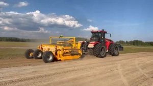 Скрепер "Скарабей" 11 кубических метров перемещаемого грунта. Производство Россия!