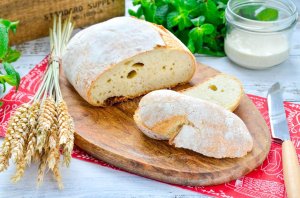 КАК ПРИГОТОВИТЬ БЕЛЫЙ ХЛЕБ НА ЗАКВАСКЕ В ДУХОВКЕ