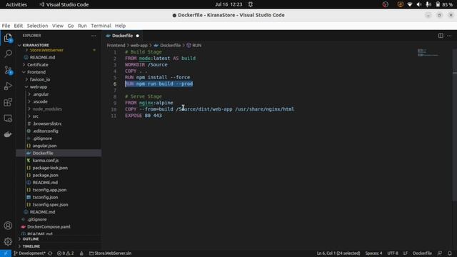 How to create docker image | How to Build Docker Image | Angular Docker Image | By Gareeb Develpoer смотреть онлайн