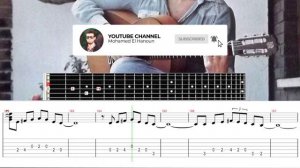 Paco De Lucia - Entre Dos Aguas Guitar Lesson Tab Part 2