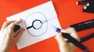 Как нарисовать Пикачу/Складные бумажные сюрпризы