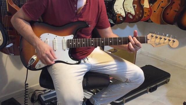 Fender Stratocaster Strat Plus 1993 Sunburst смотреть онлайн