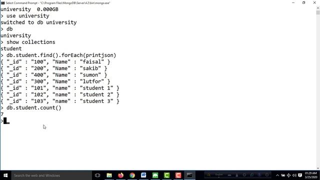 মংগোডিবি প্রোজেকশন ম্যাথোডের ব্যবহার -(Part-20) | MongoDB Projection with Example| Projection Metho смотреть онлайн