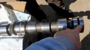 CUMMINS ISX15 замена втулки распредвала Часть 2