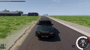 НОВАЯ РУССКАЯ КАРТА! ГОРОД и ДЕРЕВНЯ! - BeamNg Drive