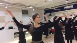 Ансамбль «Ансар» Девочки, репетиция