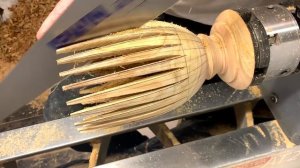 Обработка древесины - Вишня с шипами !!!