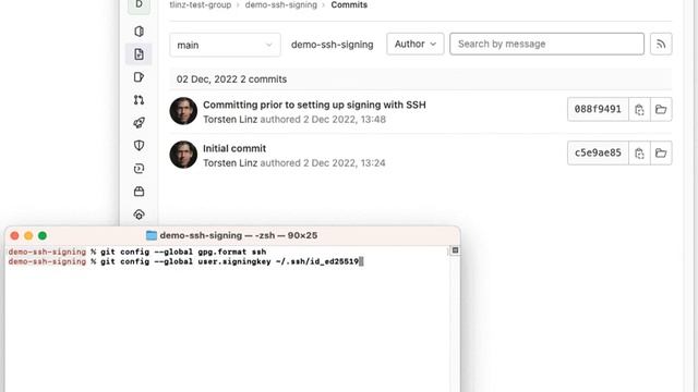 Sign commits with your ssh key смотреть онлайн