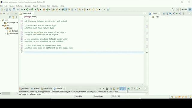 Difference between constructor and methods|Java tutorial for beginners|Learn java|java tutorial|jav