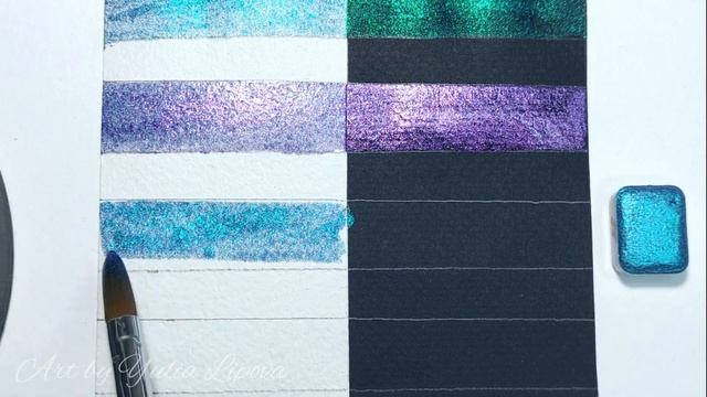 Выкраска Акварельных красок Dreamer | Набор "Космическая" смотреть онлайн