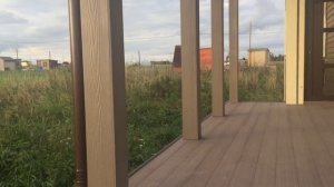 Отделка дома фиброцементным сайдингом Кедрал (Cedral) С55 и С02. Монтаж фасада на каркасном доме.