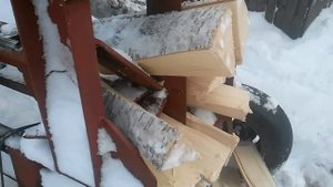 Гидравлический дровокол