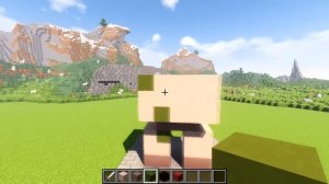 Статуя ЖЕЛЕЗНЫЙ ГОЛЕМ В МАЙНКРАФТЕ