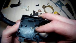 Подрулевой блок (стрекоза) audi 80 b4 ч2 - ремонт дальнего света