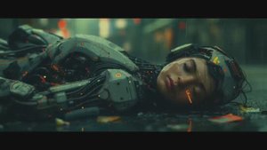 IN RAIN Blade Runner 2049 Ambient Music   Cyberpunk Night City